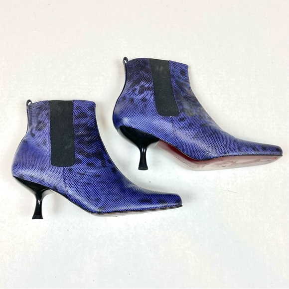 Martinez Valero Square Toe Heeled Booties - Picture 7 of 12